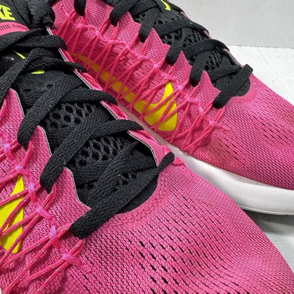 Nike Lunaracer 3 Flywire Womens 9 Shoes Pink Running Sneaker Comfort Lightweight - Picture 3 of 14